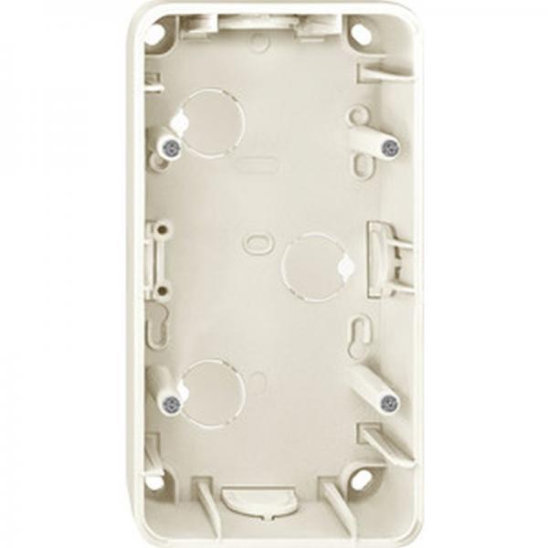 Merten 1-M, ATELIER-M Aufputz-Gehäuse 2fach weiß glänzend 519244