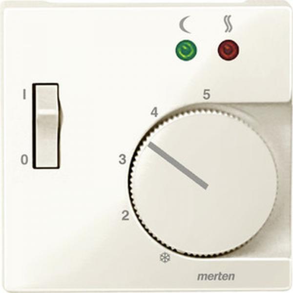 Merten System M Thermostat Abdeckung wei§ gl_nzend 534944