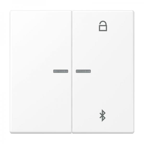 Jung LB-ManagementTimer Universal Bluetooth, Duroplast lackiert, Serie LS, schneeweiß matt LS1751BTWWM