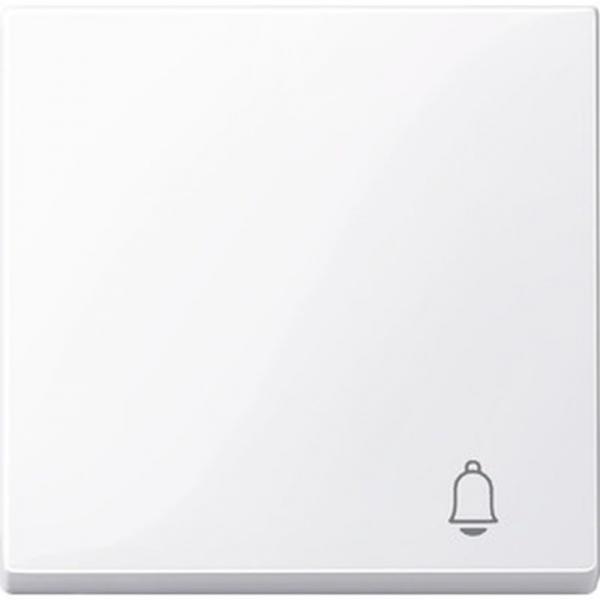 Merten System M Wippe+Symbol Klingel aktivwei§ gl_nzend MEG3305-0325