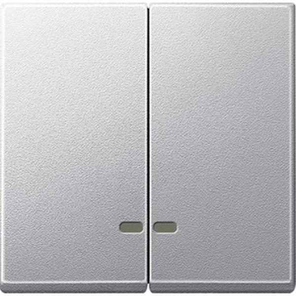 Merten System M Serien Kontroll Wippe aluminium MEG3420-0460