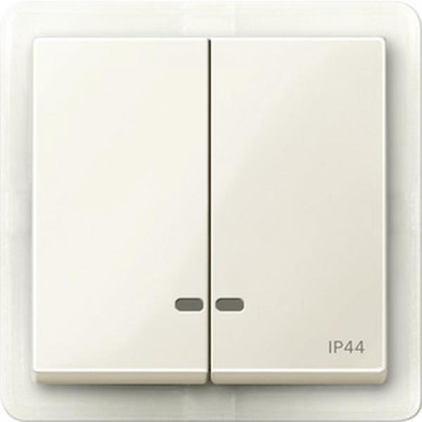 Merten System M Serien Kontroll Wippe IP44 wei§ gl_nzend MEG3424-0344