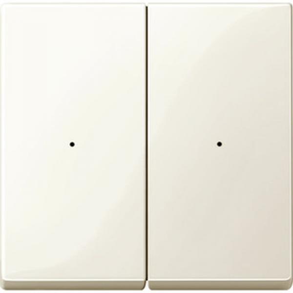 Merten Wippen fŸr Taster-Modul 2fach, wei§ gl_nzend, System M MEG5220-0344