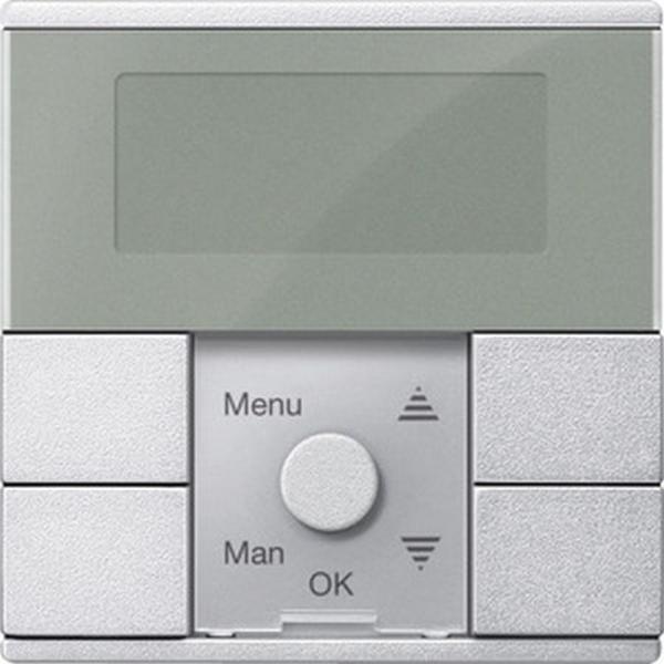 Merten Zeitschaltuhr-Modul, aluminium, System M MEG5755-0460