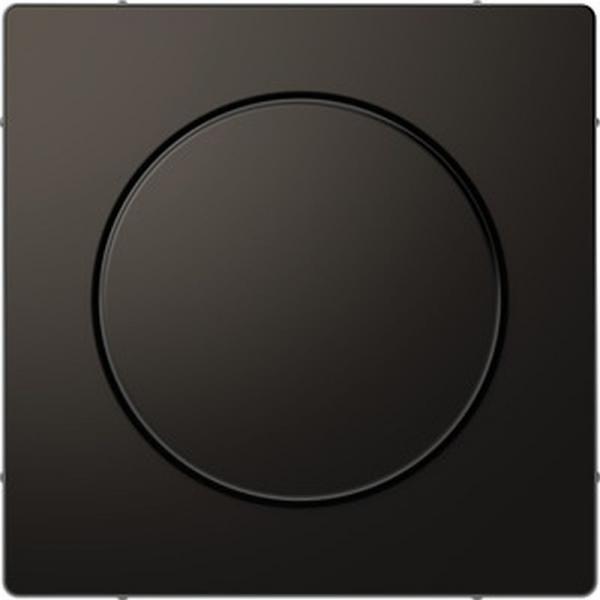 Merten Zentralplatte mit Drehknopf, Anthrazit, System Design MEG5250-6034
