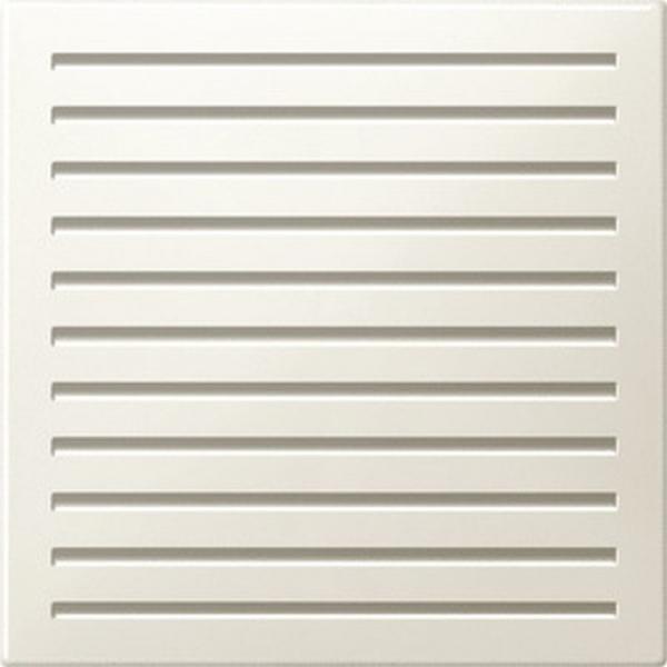 Merten Zentralplatte fŸr akustischen Signalgeber, wei§ gl_nzend, System M MEG4450-0344