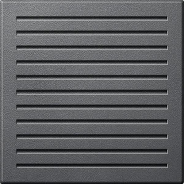 Merten Zentralplatte fŸr akustischen Signalgeber, anthrazit, System M MEG4450-0414