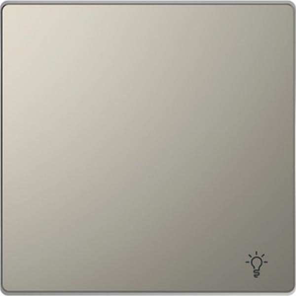 Merten Wippe mit Kennzeichnung Licht, Nickelmetallic, System Design MEG3302-6050