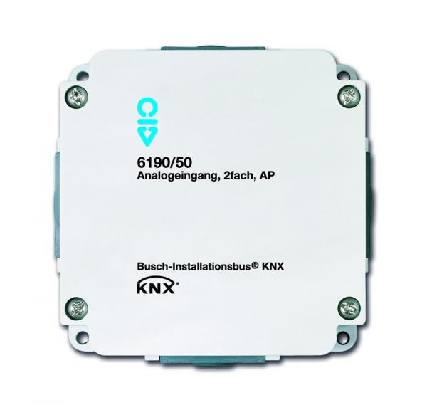 B+J Busch-Installationsbus¨ KNX, AP-Sensoren, Analogeingang AP,  6190/50