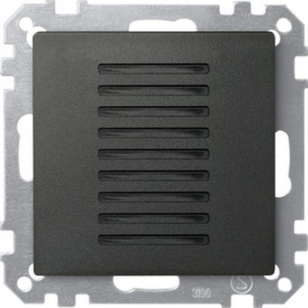 Merten Raumtemperaturregler für den Objektbereich, anthrazit, System M MEG6221-0414