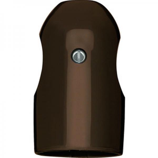 Merten SCHUKO-Kupplung, dunkelbrasil 172415