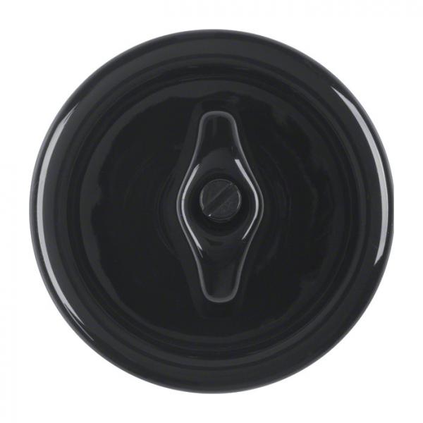 Berker Zentralstück mit Knl S1930 Porzell. schw 16476500