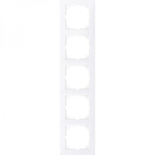 Merten M-Pure-Rahmen, 5fach, aktivwei§ MEG4050-3625