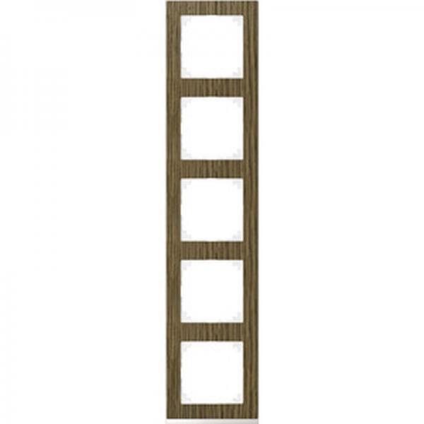 Merten M-Pure Decor-Rahmen, 5fach, Eiche/aktivwei§ MEG4050-3674