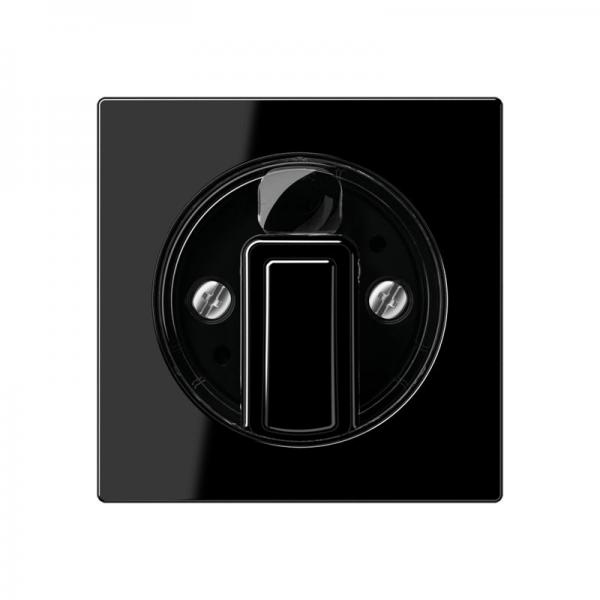 Jung A500 Abdeckung Jalousie Drehschalter Schwarz A1541SW