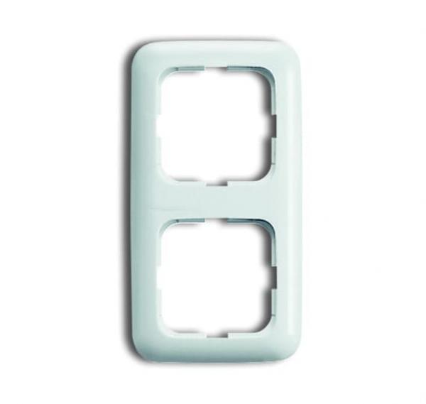 B+J Reflex SI, Rahmen 2-fach, alpinwei§ 2512-214