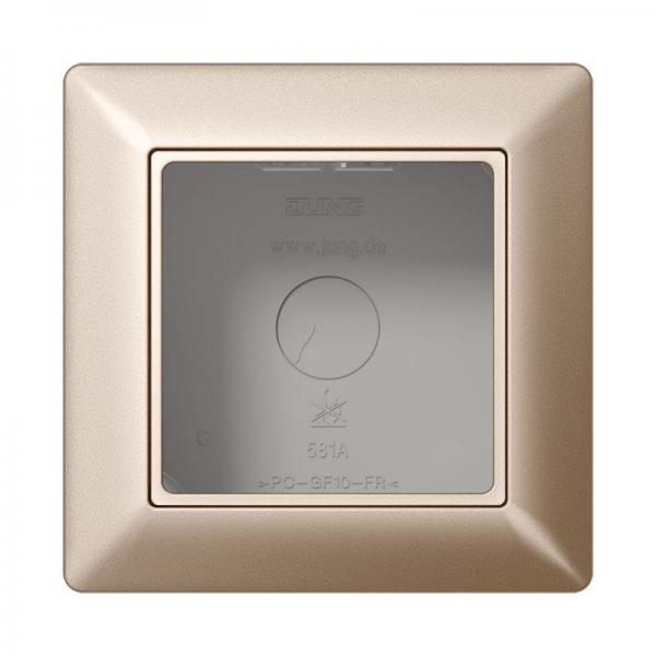 Jung A500 Aufputz-Gehaeuse 1fach Champagner AS581ACH