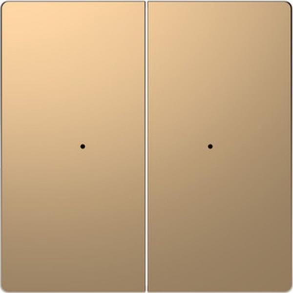 Merten Wippen fŸr Taster-Modul 2fach, Champagnermetallic, System Design MEG5220-6051