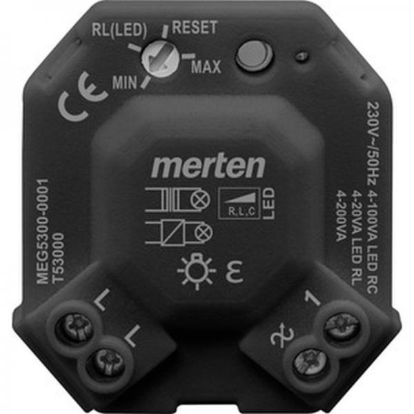 Merten Universal LED Dimmermodul, schwarz MEG5300-0001