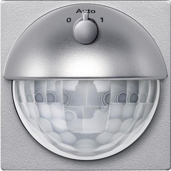 Merten ARGUS 180 UP Sensor-Modul mit Schalter, aluminium, System M MEG5711-0460