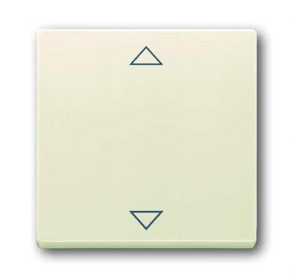 B+J future® linear, Bedienelement für Jalousie-Einsatz, elfenbeinweiß 6430-82-102