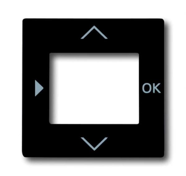 B+J carat®, Zentralscheibe für Timer® Bedienelement, anthrazit 6435-81