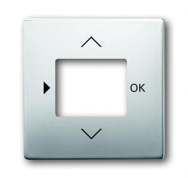 B+J pur edelstahl, Zentralscheibe fŸr Timer¨ Bedienelement 6435-866