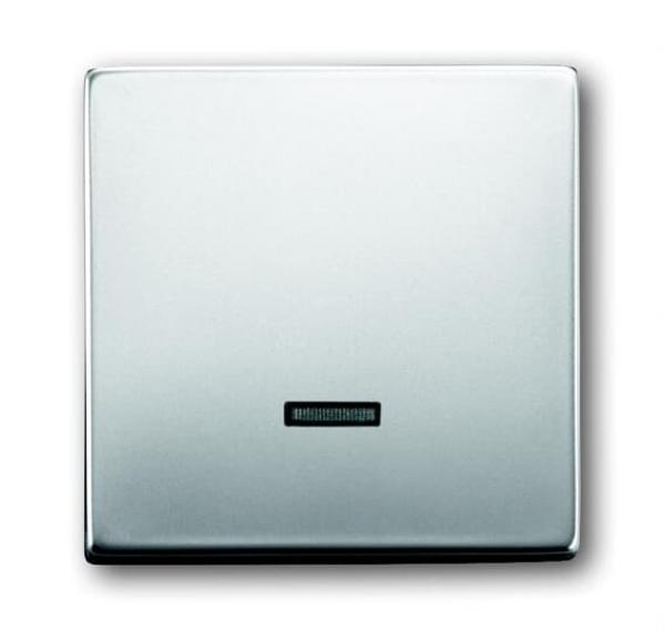 B+J pur edelstahl,Tastdimmer Abdeckung 6543-866-101