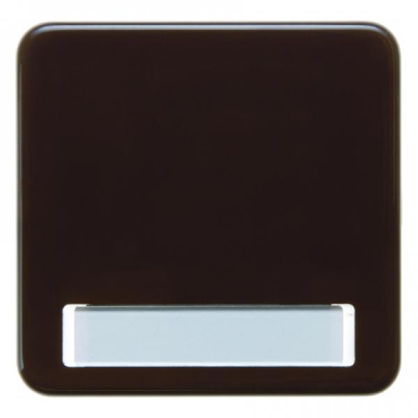 Berker Wippe mit Beschriftungsfeld wg Up IP44 braun, glänzend 162901