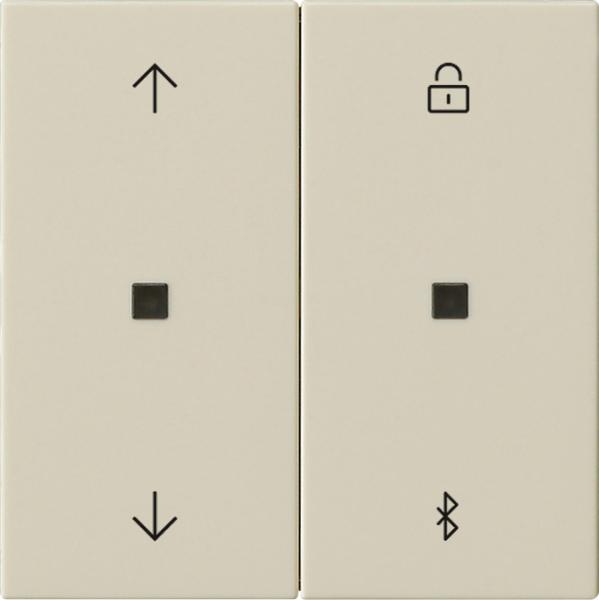 Gira S3000 Jalousie- + Schaltuhr BT System 55 Cremewei§ 536701