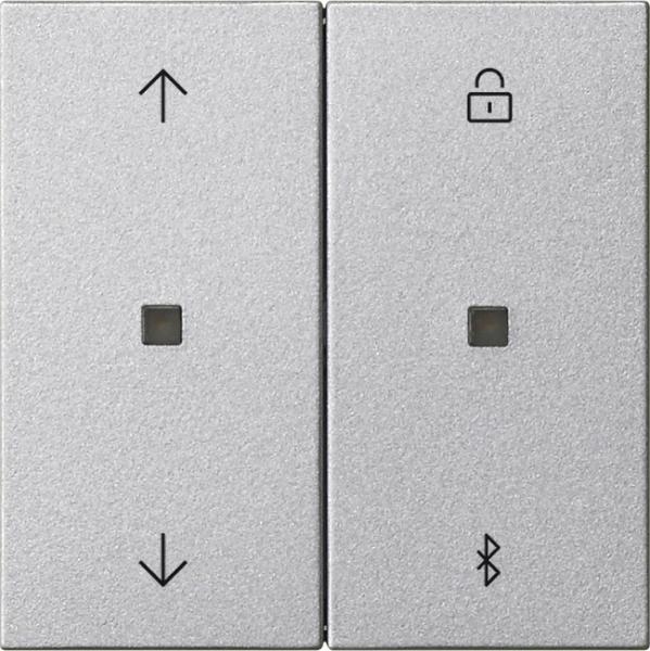 Gira S3000 Jalousie- + Schaltuhr BT System 55 F Alu 536726