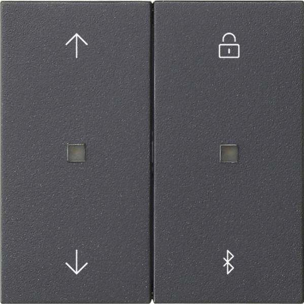 Gira S3000 Jalousie- + Schaltuhr BT System 55 Anthrazit 536728