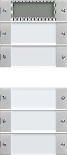 Gira Wippenset 5f Plus (2+3) BSF System 55 Klar/Grau m 2145015