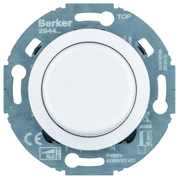 Berker Uni-Drehd., Z.-st. (LED), 1930/Glas, pw. 294410