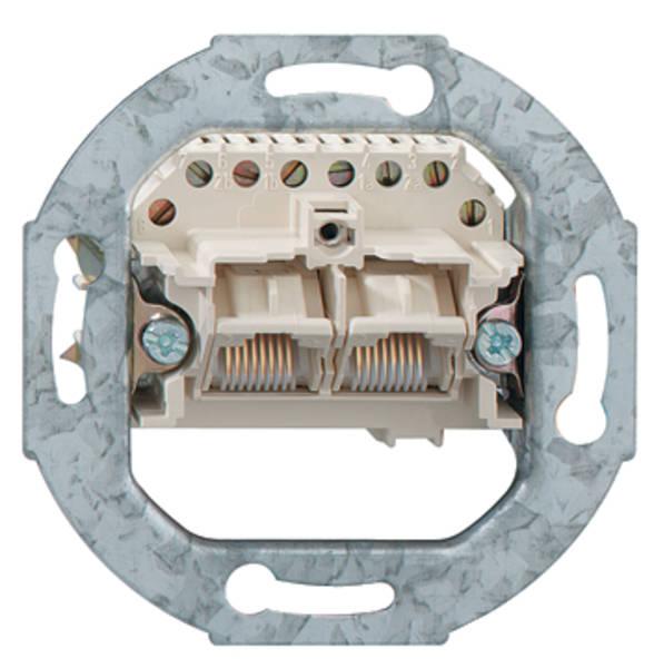 Rutenbeck 13010421 Telefondose UAE 8pol 2fach UP0