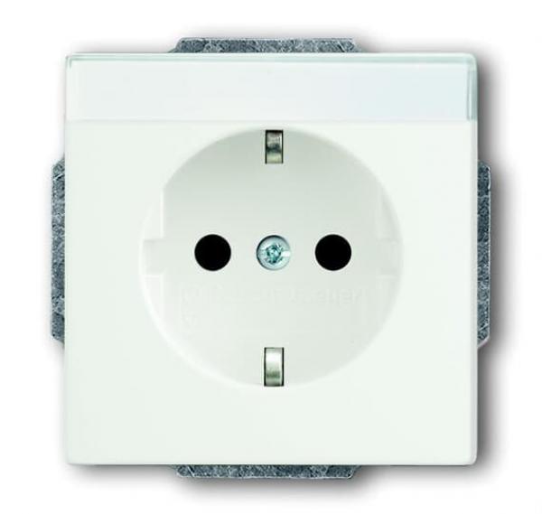 B+J future® linear Steckdosen-Einsatz, studioweiss matt 20EUN-884