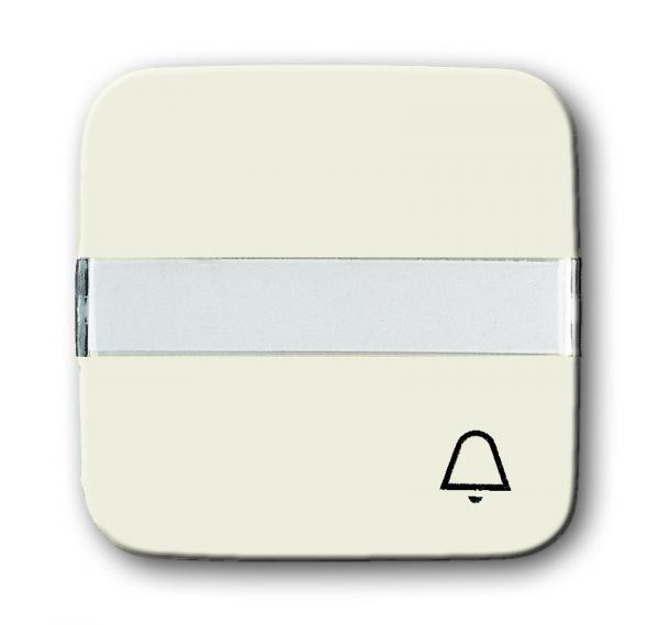 B+J Wippe, weiss, SI/Reflex SI, Abdeckungen fuer Schalter/Taster 2506 N/KI-212