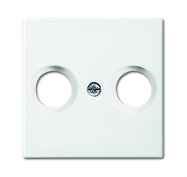 B+J balance SI Antennen Abdeckungen 2loch alpinweiss 2531-914
