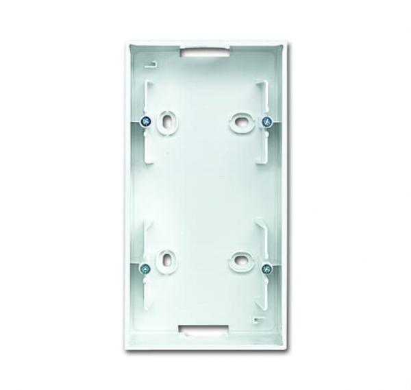 B+J Busch-balance SI Aufputz-Gehaeuse 2-fach alpinweiss 1702-914