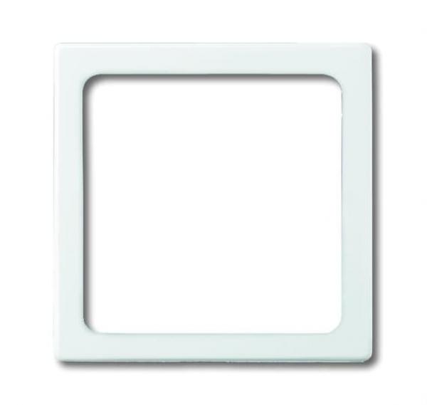 B+J Zentralscheibe, studioweiss, carat, Abdeckungen fuer LED-Licht 1716-84