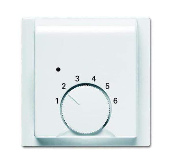B+J Zentralscheibe, alpinweiss, SI/Reflex SI, Bedienelemente fuer Raumtemperaturregler 1795 HK-74