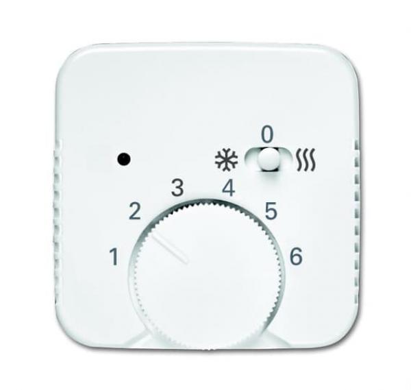 B+J Zentralscheibe, alpinweiss, SI/Reflex SI, Bedienelemente fuer Raumtemperaturregler 1795 HKEA-214