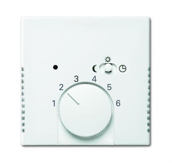 B+J balance SI Abdeckungen Raumtemperaturregler alpinweiss 1795-914
