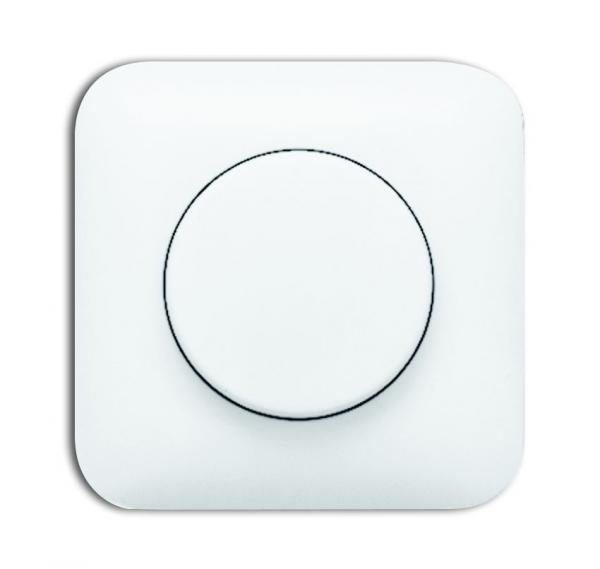 B+J Abdeckplatte, alpinweiss, SI/Reflex SI, Bedienelemente fuer Dimmer 2115 J-214