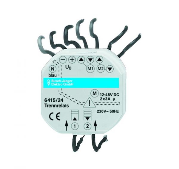 B+J Busch-Jalousiecontrol II Trennrelais 6415/24