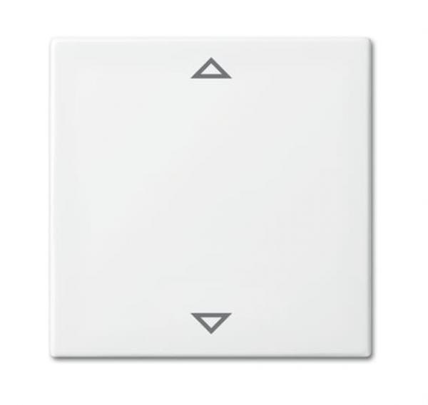 B+J balance SI Abdeckungen Bedienelemente fuer Jalousiesteuerung alpinweiss 6430-914-102