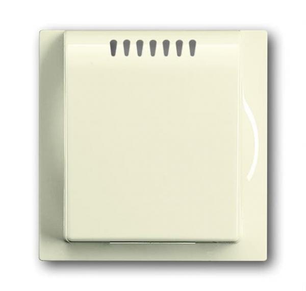 B+J impuls Zentralscheibe, elfenbein/weiss Bedienelemente fuer Dimmer 6541-72