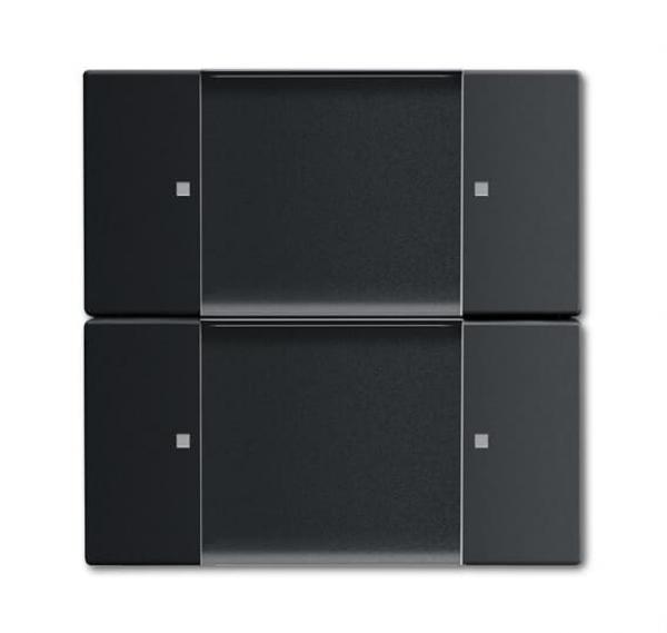 B+J Bedienelement ZigBee Light Link, schwarz matt, Fernsteuerung, ZigBee Light Link Bedienelemente 6736-885