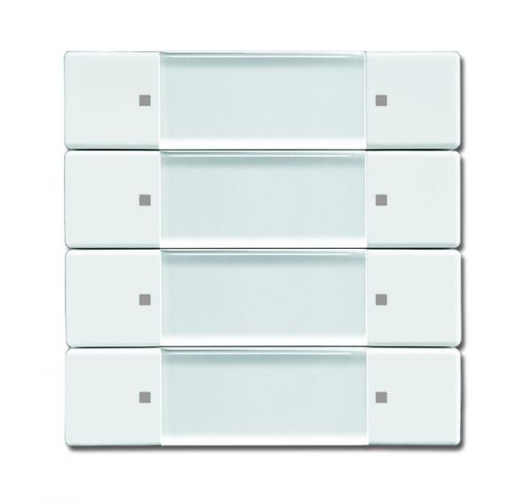 B+J Wandsender ZigBee Light Link, studioweiss, Fernsteuerung, ZigBee Light Link Wandsender 6737/01-84