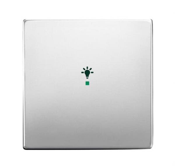 B+J Wippe, edelstahl, Busch-free@home, Abdeckungen pur Edelstahl 6231-10-866